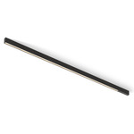 Offset Linear Ceiling Light - Black