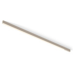 Offset Linear Ceiling Light - Beige