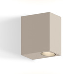 Offset Wall Sconce - Beige