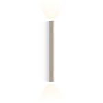 Offset Linear Wall Sconce - Beige