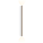 Offset Linear Wall Sconce - Beige