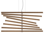 Rhythm Wood Vertical Pendant - American Walnut