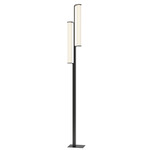 Class Outdoor Post Light - Black / Clear