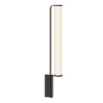 Class Outdoor Wall Light - Black / Clear