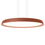 Bigger Pendant - Black / Terra Red