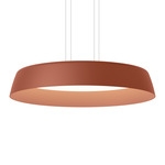 Bigger Pendant - Black / Terra Red