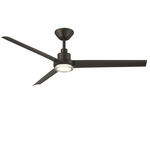 Bolo Smart Ceiling Fan with Color-Select Light - Bronze / Frosted