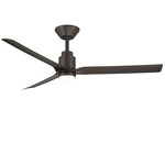 Smooth Smart Ceiling Fan with Color-Select Light - Bronze / Bronze / Opal