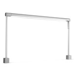 Sobre Plug In Task Lamp w/Occupancy Sensor/Dimmer - Silver