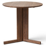 Trefoil Table - Smoked Oak