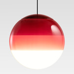 Dipping Light Small Pendant - Black / Burgundy