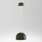 Sips Outdoor Portable Table Lamp - Gold / Green