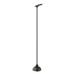Birdie Straight Outdoor Bollard - Graphite Brown