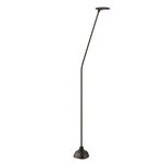 Birdie Curved Outdoor Bollard - Graphite Brown