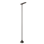 Birdie Straight Outdoor Bollard - Graphite Brown
