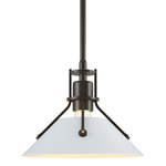 Henry Mini Pendant - Bronze / White