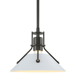 Henry Mini Pendant - Dark Smoke / White