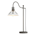 Henry Table Lamp - Dark Smoke / White