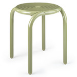 Groove Outdoor Stool - Moss