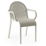 Groove Outdoor Armchair - Putty