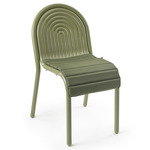 Groove Seat Cushion - Moss