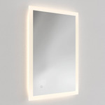 Ascot Rectangular Illuminated Mirror - Mirror