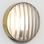 Montreal Coastal Outdoor Wall Sconce - Brushed Brass