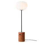 JWDA Floor Lamp - Bronzed Brass / Red Travertine