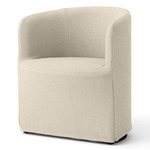 Tearoom Club Chair with Loose Cover - Black / Jasmine Logan