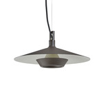 Fanalet S/49 Outdoor Pendant - Graphite Brown