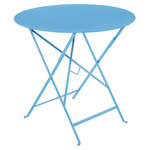 Bistro Round Folding Table - Maya Blue