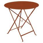 Bistro Round Folding Table - Candied Orange