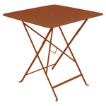 Bistro Square Folding Table - Candied Orange