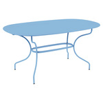 Opera+ Oval Table - Maya Blue