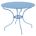 Opera+ 38 inch Round Dining Table - Maya Blue