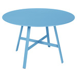 So'O Round Dining Table - Maya Blue