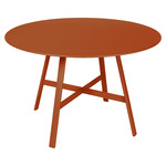 So'O Round Dining Table - Candied Orange