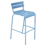 Luxembourg Armless Bar Stool Set of 2 - Maya Blue