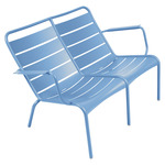Luxembourg Low Armchair Duo - Maya Blue