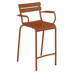 Luxembourg High Armchair Set of 2 - Candied Orange