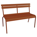 Luxembourg 2 Seater Bench - Candied Orange