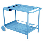 Luxembourg Bar Cart - Maya Blue