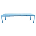Ribambelle Table with 3 Extensions - Maya Blue