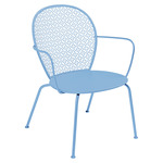 Lorette Low Armchair Set of 2 - Maya Blue