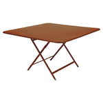 Caractere Square Dining Table - Candied Orange