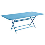 Caractere Large Folding Dining Table - Maya Blue