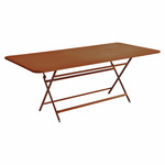Caractere Large Folding Dining Table - Candied Orange