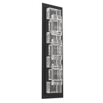 Tessera Outdoor Wall Sconce - Textured Black / Tessera Tetro