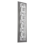 Tessera Outdoor Wall Sconce - Argento Grey / Tessera Tetro