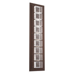 Tessera Outdoor Wall Sconce - Statuary Bronze / Tessera Pave